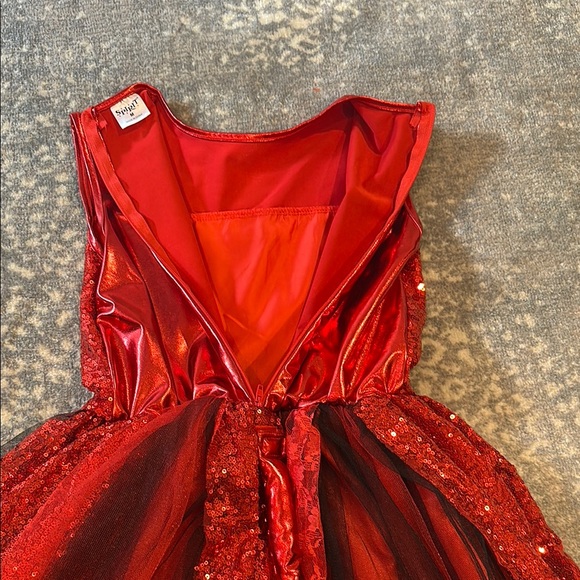 Red and black devil  Costume for kids size M - Picture 7 of 8